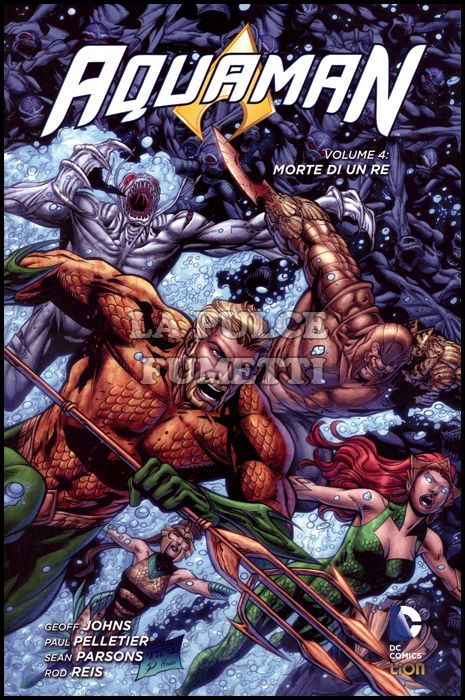 NEW 52 LIBRARY - AQUAMAN # 4: MORTE DI UN RE
